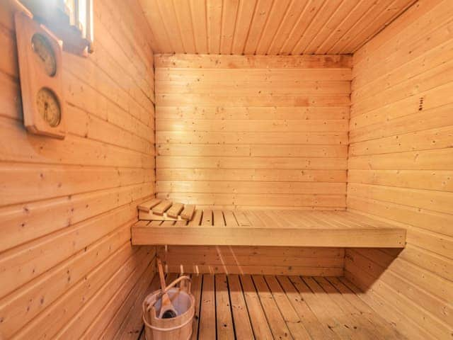 Sauna | iLodges- iLodge Ultra - iLodges, Kenwick Park, near Louth