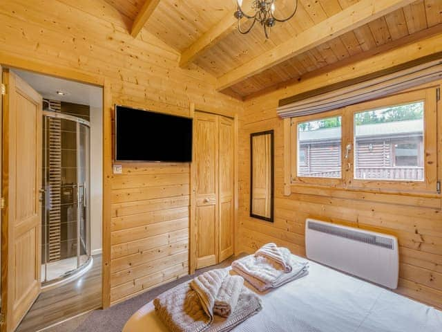 Double bedroom | iLodges- iLodge 73 - iLodges, Kenwick Park, near Louth