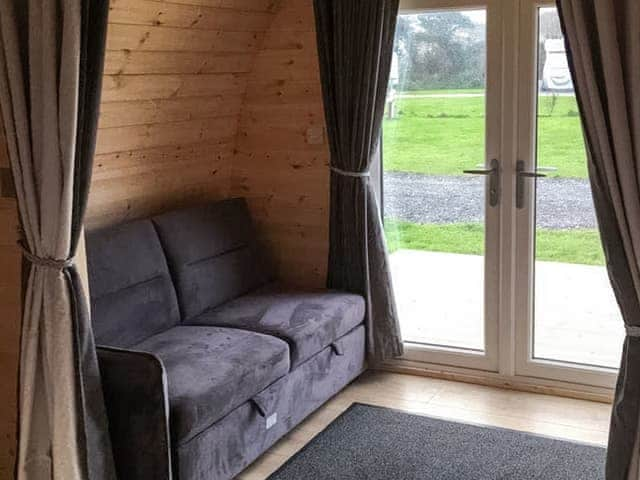 Living area | Bluebell - Centry Glamping Pods, Brixham