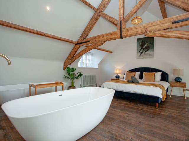 Double bedroom | The Old School House, Horrabridge, near Tavistock