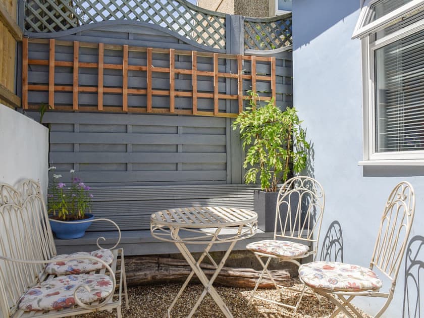 Outdoor area | Ty Glas, The Mumbles, near Swansea