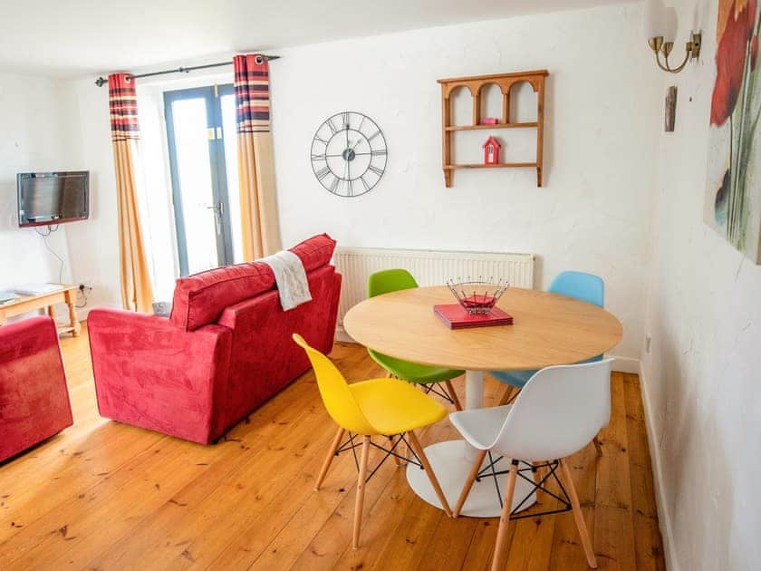Open plan living space | Myll - Treworgie Barton Cottages, Crackington Haven