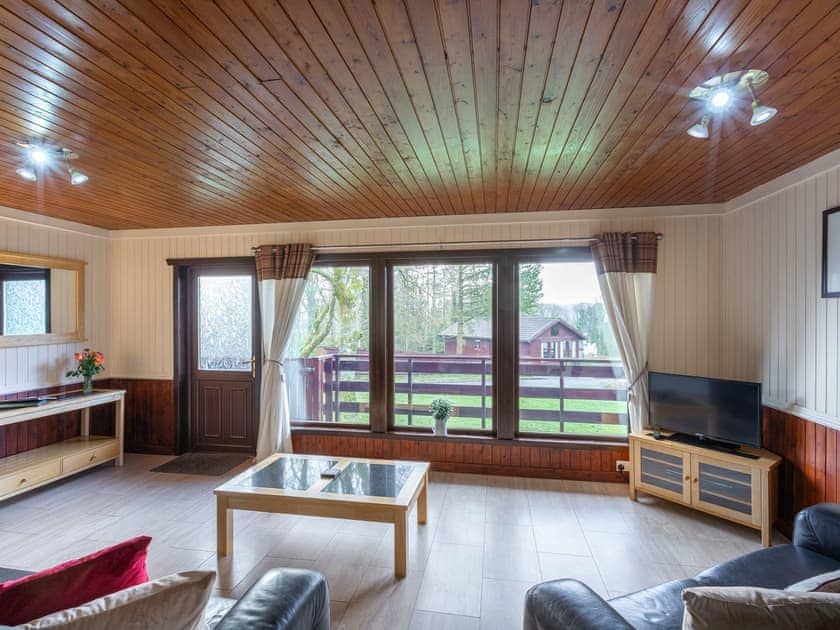 Living area | Bluebell Lodge 4 - Conifer Lodges, Newton Stewart