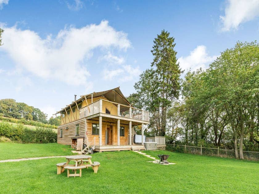 Exterior | Breidden Lodge - Sweeney Farm Glamping, Sweeney, near Oswestry