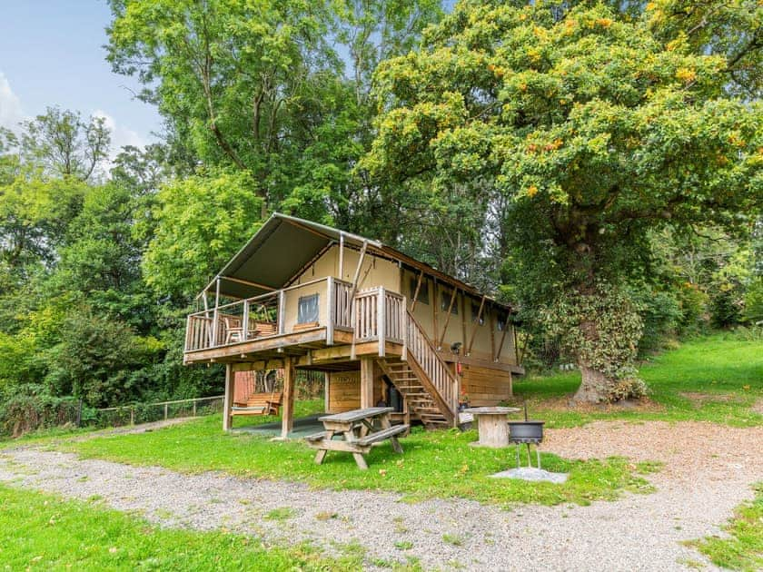 Exterior | Pump House Lodge - Sweeney Farm Glamping, Sweeney, near Oswestry