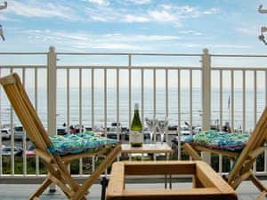 Terrace | Driftwood Designer Apartment, Tywyn