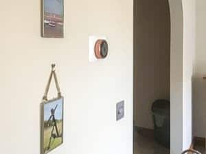 Thermostat is easily adjusted | Ebba&rsquo;s Neuk, Beadnell
