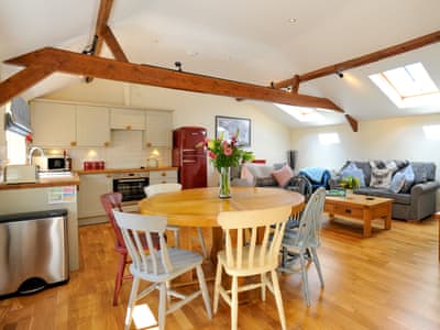 Open plan living space | Bay Cottage - Brook Farmhouse Cottages, Brook, near Brighstone