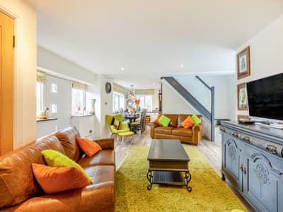 Open plan living space | Bluebell House, Compton Dundon