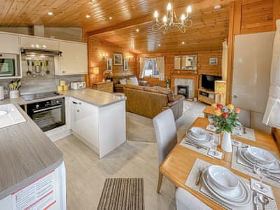 Open plan living space | Fell Foot Lodge - Burnside Park - Burnside Park, Keswick