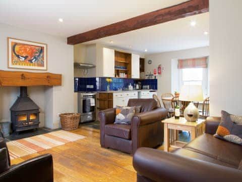 Living room | Shepherd&rsquo;s Cottage - Carswell Cottages, Holbeton