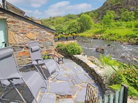 Outdoor area | Riverside Cottage Beddgelert, Beddgelert