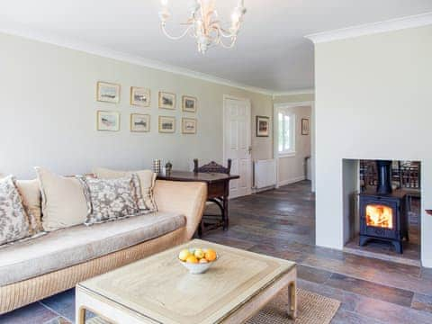 Living area | The Lodge - Marshwood Manor Cottages, Bettiscombe, near Lyme Regis