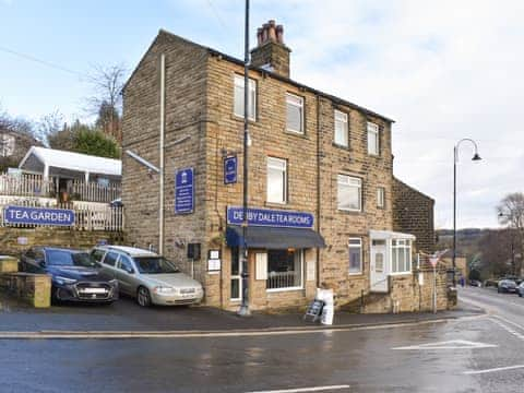 Exterior with parking spaces available | Hideaway Studio Apartment, Denby Dale