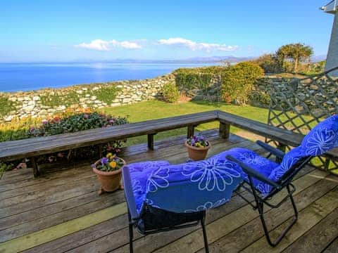 Decking | Sea View Bungalow, Harlech