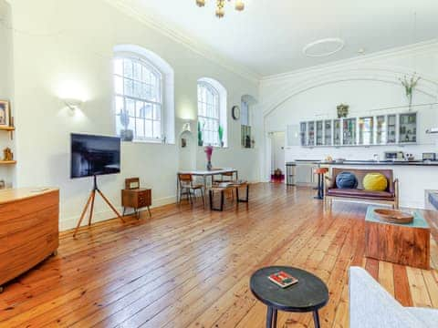 Open plan living space | The Old School Room, Frome