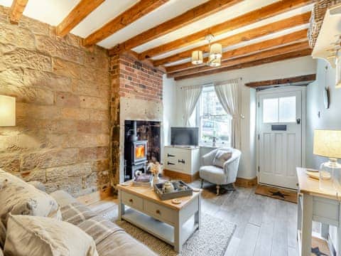 Living room | Stone Millworkers Cottage, Belper