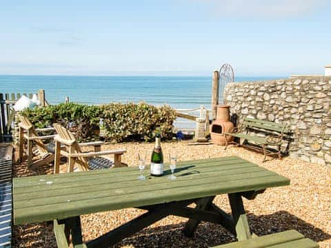 Garden | Dolphin Beach House, Tywyn