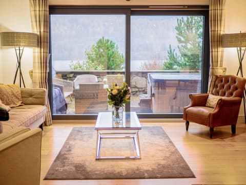 Living room | Loch View No.1 - Taymouth Marina Resort, Kenmore