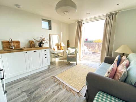 Open plan living space | Beachfront Annexe, Selsey, near Chichester