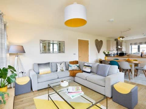 Well-furnished open-plan living space | Seasalt, Mundesley, near North Walsham