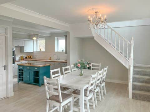 Open plan kitchen dining area for the whole family to enjoy | Poppy&rsquo;s by the sea, Hayling Island