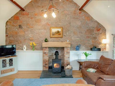 Living area | Cowslip Cottage, Withleigh, near Tiverton