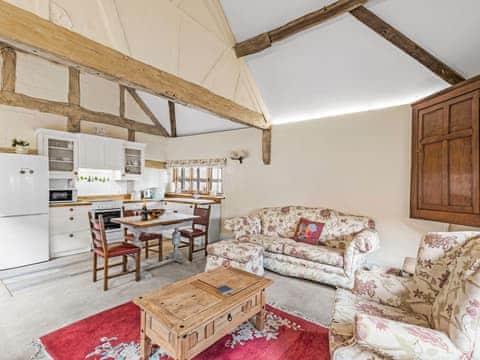 Open plan living space | Gardeners Cottage, Kynaston