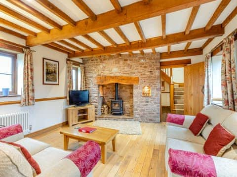 Living room | The Lodge - Little Allaston Farm, Lydney