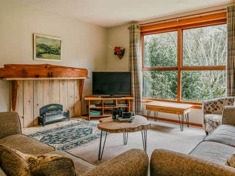 Living area | Lodge One - Heatheryhaugh Lodges, Moffat