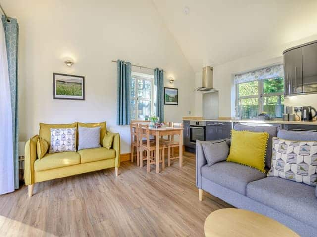 Open plan living space | Beech Lodge - Mendip Lodges, Blagdon, near Cheddar