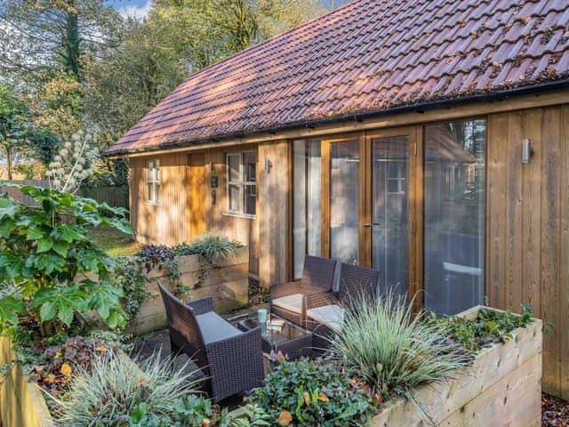 Outdoor area | Maple Lodge - Mendip Lodges, Blagdon, near Cheddar