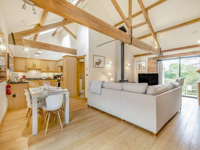 Open plan living space | Rupert&rsquo;s Barn, Gimingham