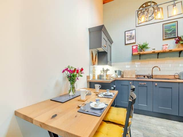 Kitchen area | Harrogate Cottage - Old Station Masham, Masham