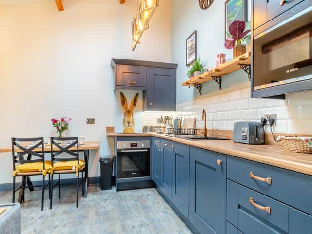 Kitchen area | Harrogate Cottage - Old Station Masham, Masham