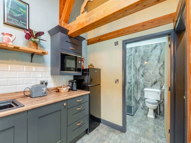 Kitchen area | Harrogate Cottage - Old Station Masham, Masham