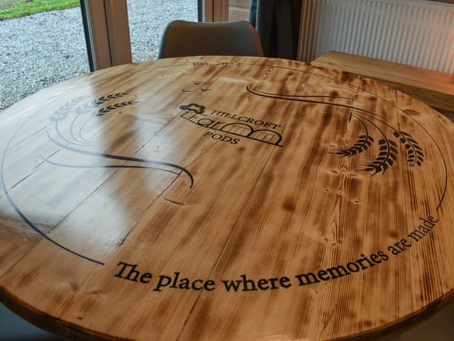 Dining Area | Hayfield Haven - Hill Croft Farm Pods, Crowhurst