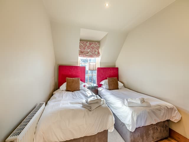 Twin bedroom | The Game Larder - Ellingham Cottages, Ellingham