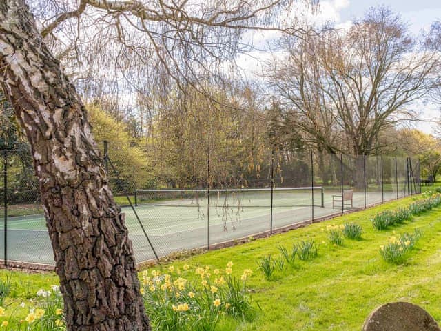 Tennis court | The Holt - Fletland Mill Cottages, Baston, near Stamford