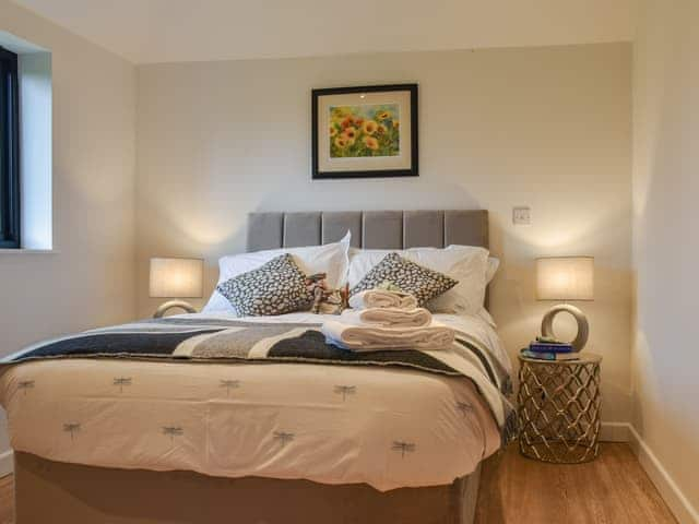 Double bedroom | Post Box Lodge, Shimpling, near Diss