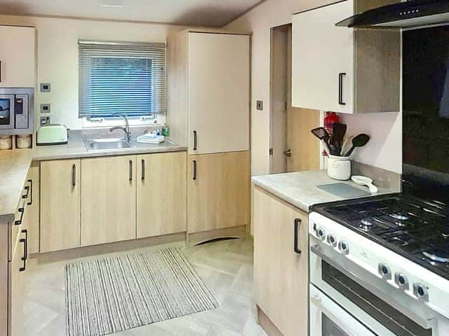 Kitchen area | Graylings Rest - Brigham Holiday Park, Brigham, near Cockermouth