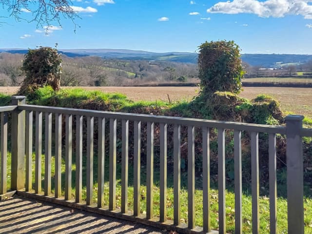 View from terrace | Seanicview Lodge, Callington