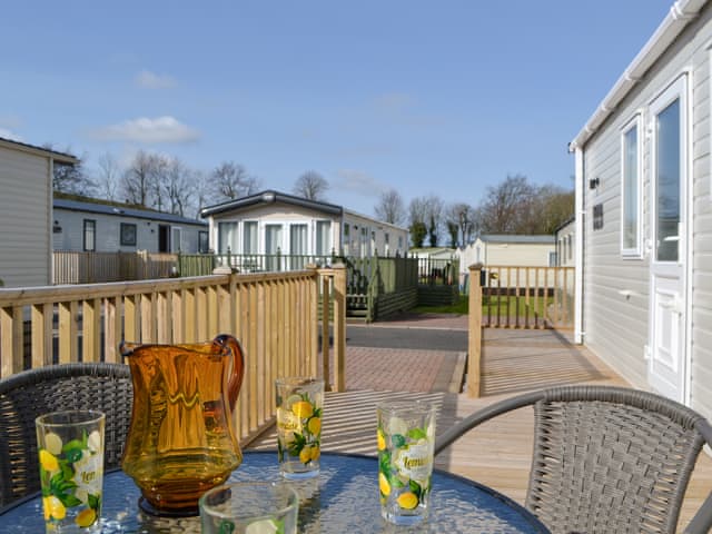 Outdoor area | Beech Tree View - Brigham Holiday Park, Brigham, Cockermouth