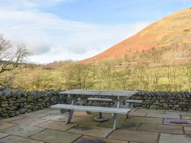 Outdoor area | River View Cottage - Brockholes Farm, Near Tebay