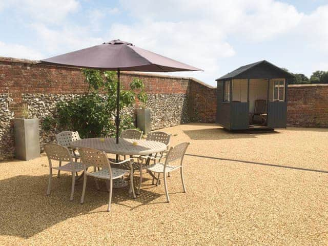 Outdoor area | Archie&rsquo;s Barn, Weston Longville