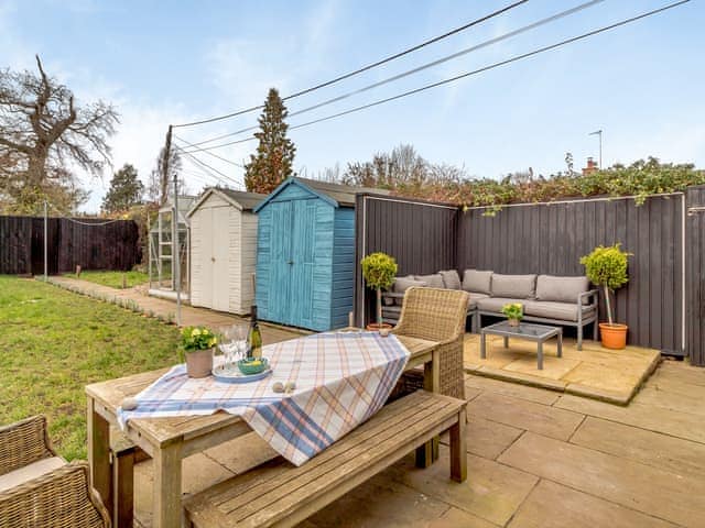 Patio | Oak Cottage, Saxmundham