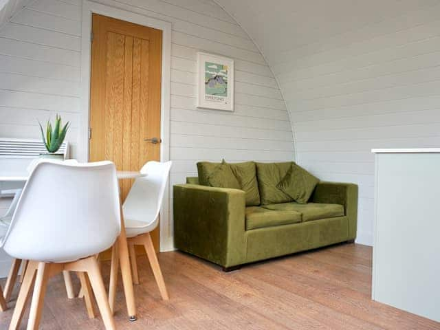 Living area | The Earls Lodge - Eastridge Glamping, Habberley