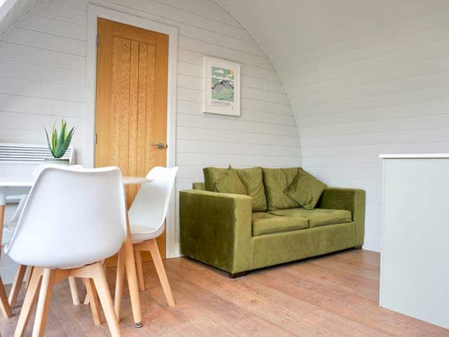 Living area | Stiperstones Lodge - Eastridge Glamping, Habberley