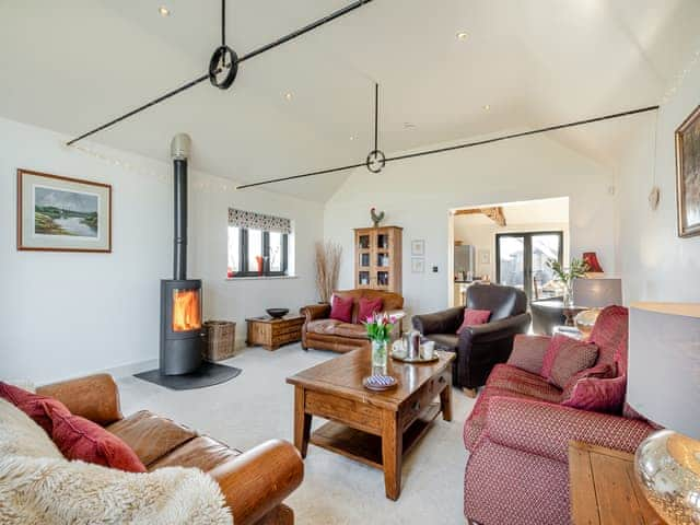 Living area | Archie&rsquo;s Barn, Weston Longville