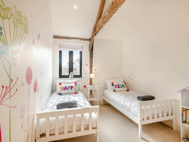 Twin bedroom | Archie&rsquo;s Barn, Weston Longville